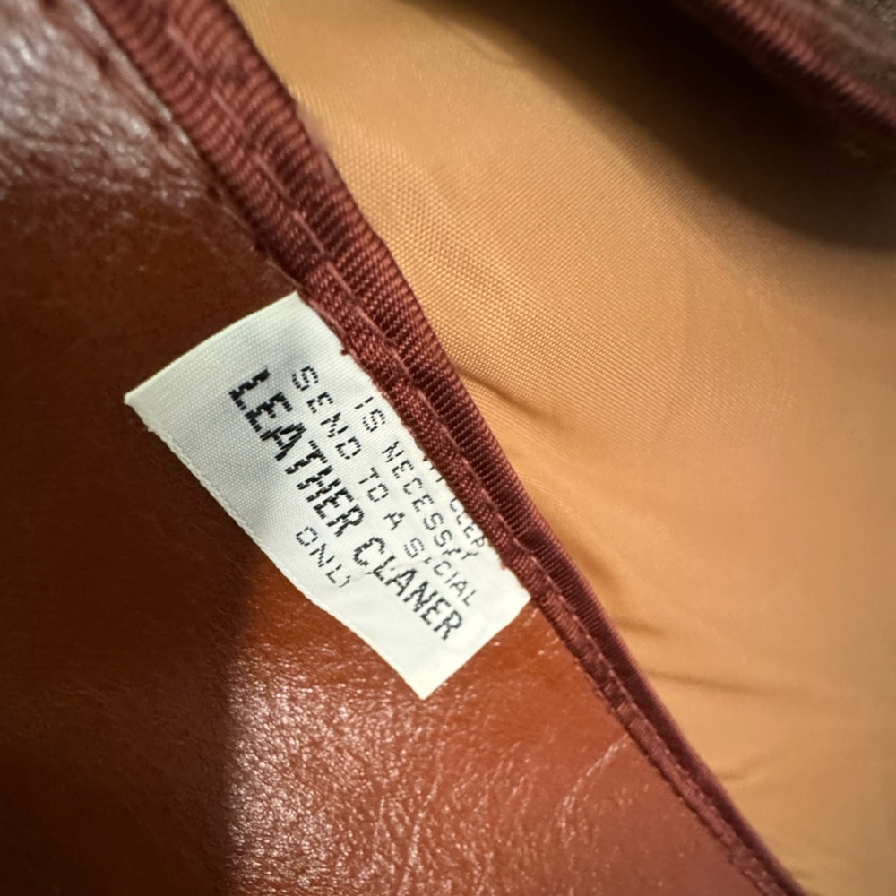 Vintage 70s Leather Jacket - Picture 9 of 10